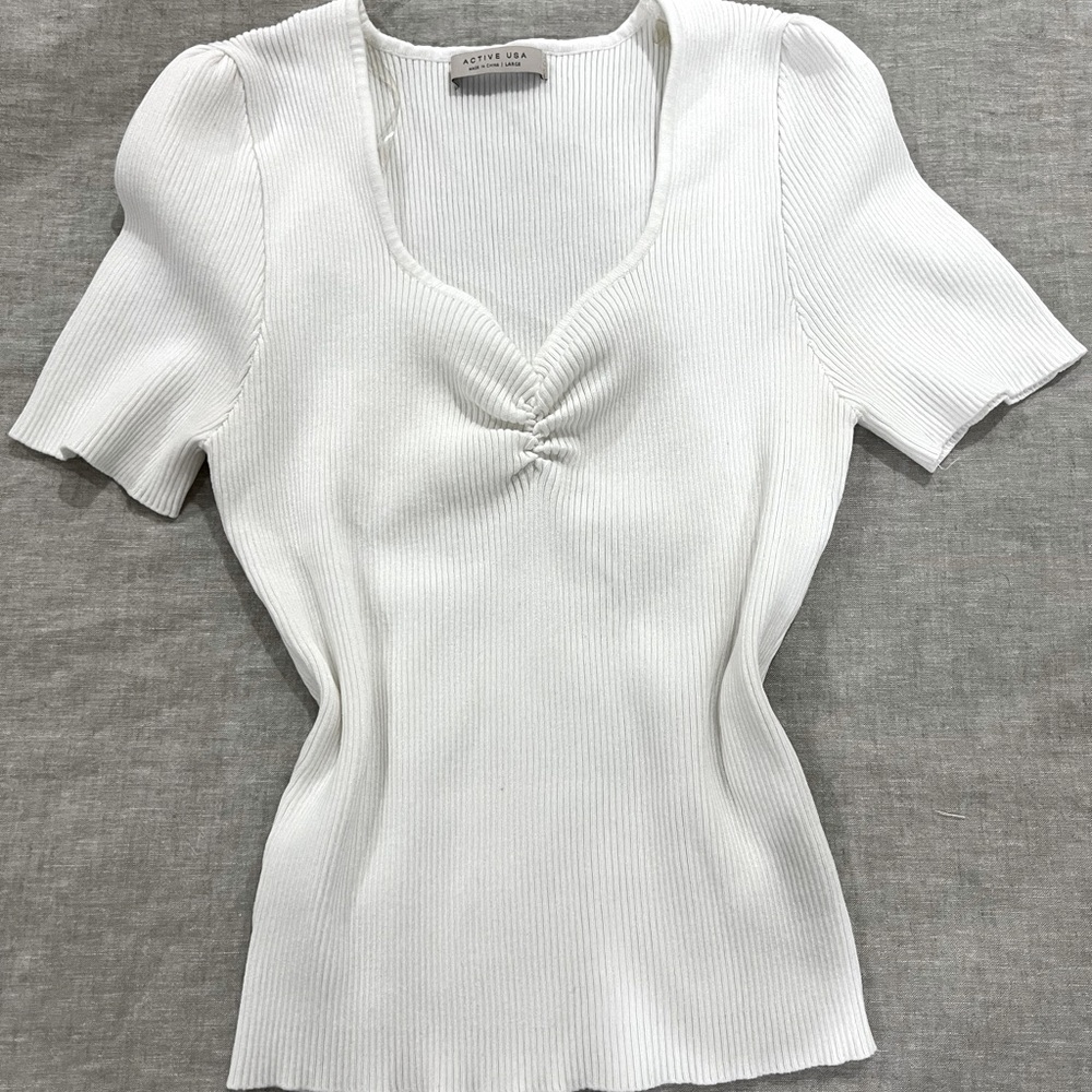 White Sweater blouse